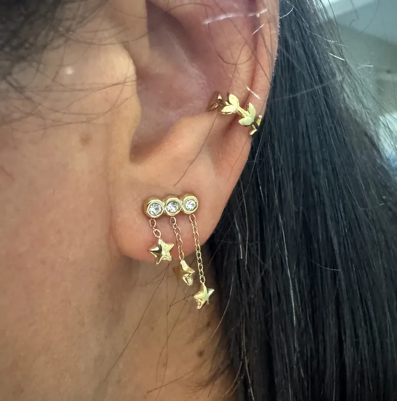 Paire de boucles d’oreilles Maya