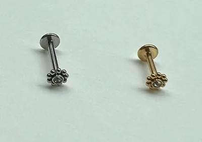 Piercing Élise (doré ou argenté)