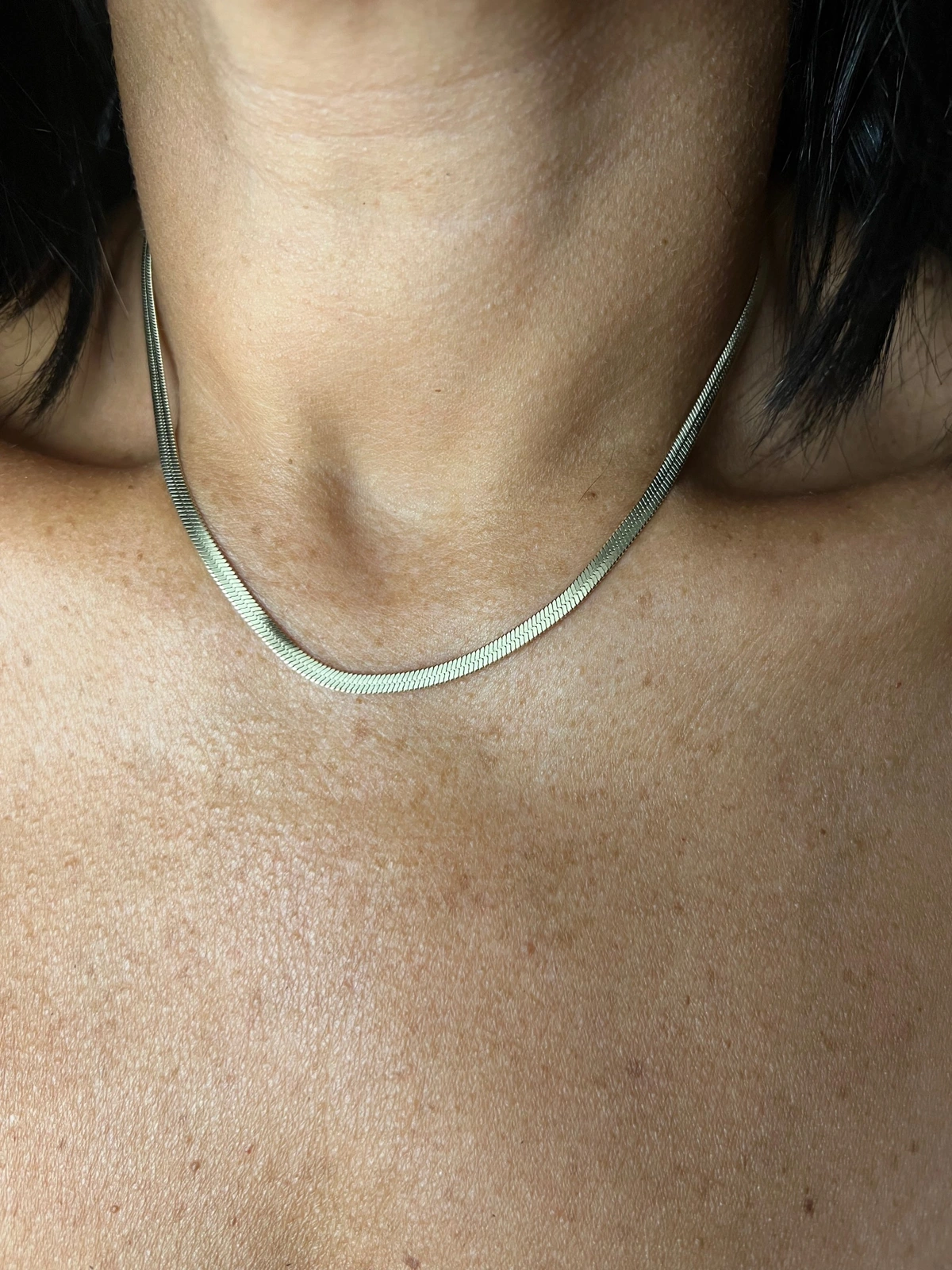 Collier Augustin M ( doré/ argenté)