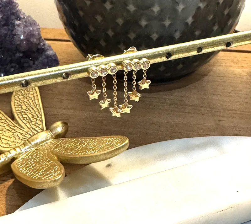Paire de boucles d’oreilles Maya