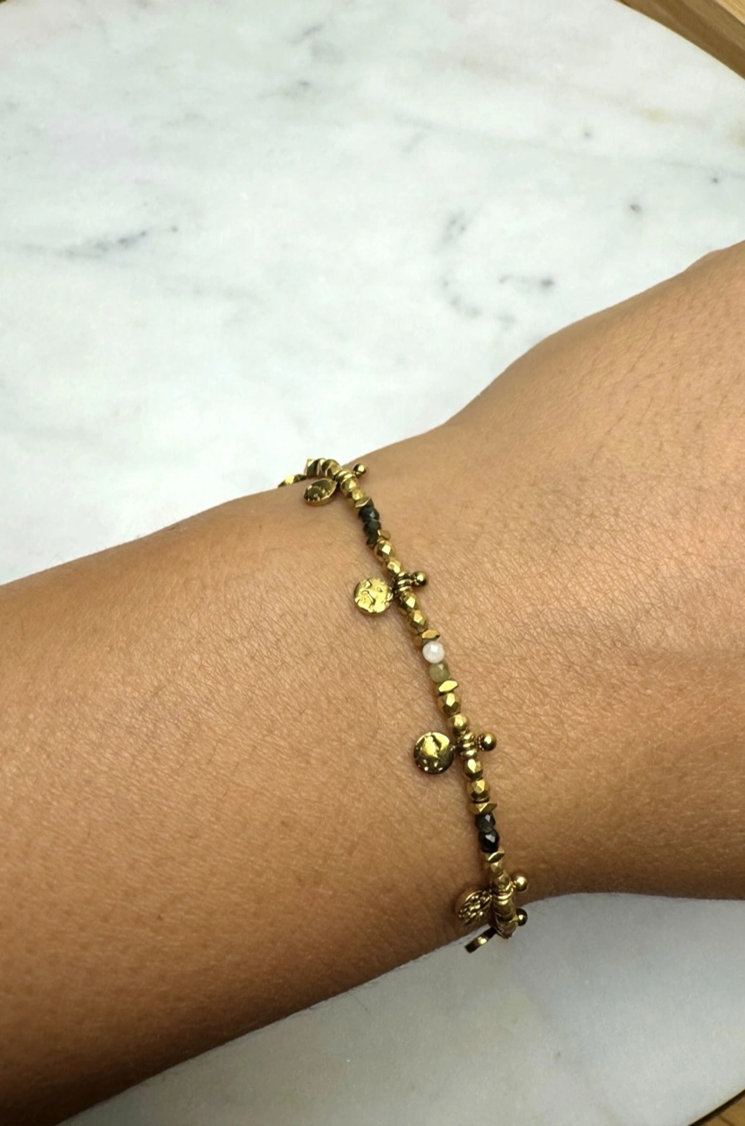 Bracelet pierre naturelle Ernest