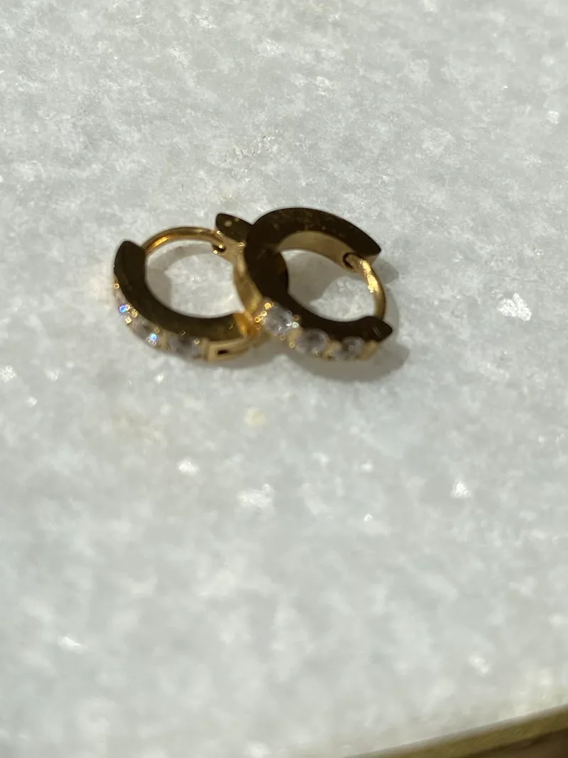 Mini créoles Ava  dorées