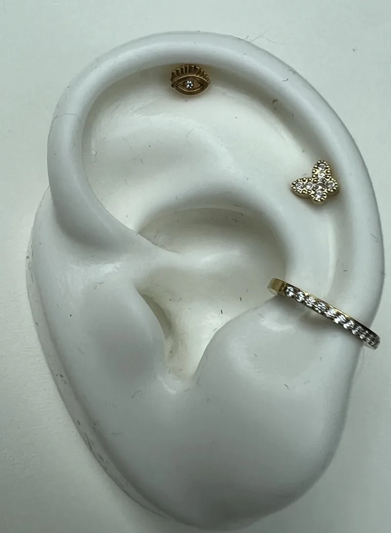 Piercing Suzy (doré ou argenté)