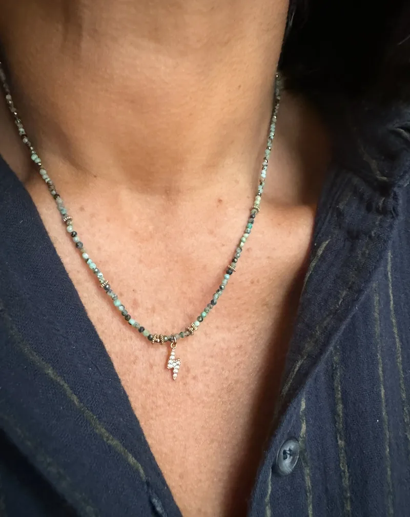 Collier Elsa (pierre naturelle)