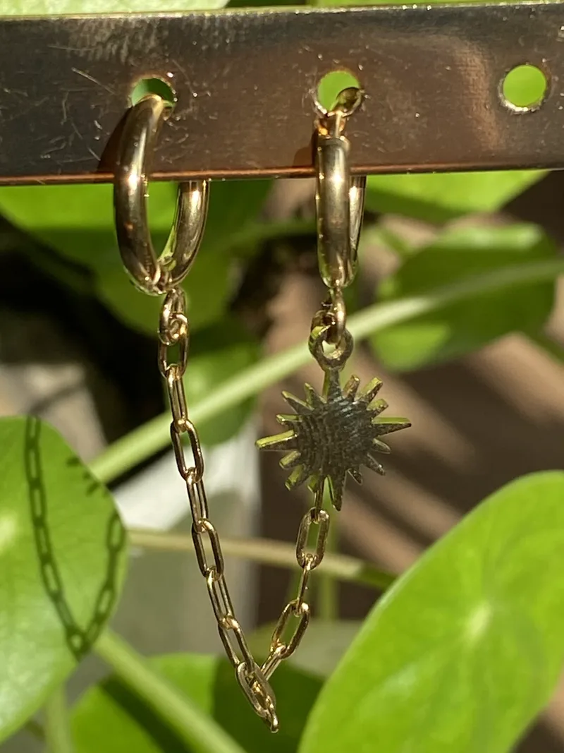 Mono boucle Amélia dorée