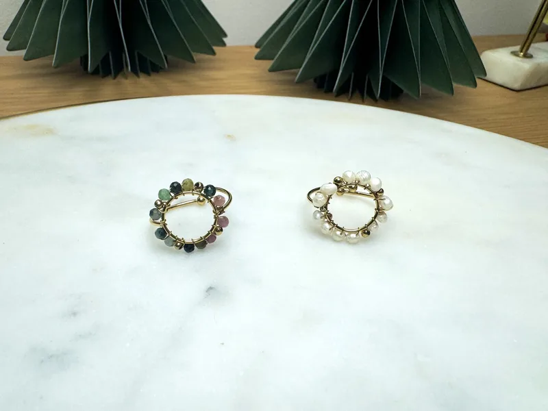 Bague ajustable Isidora dorée