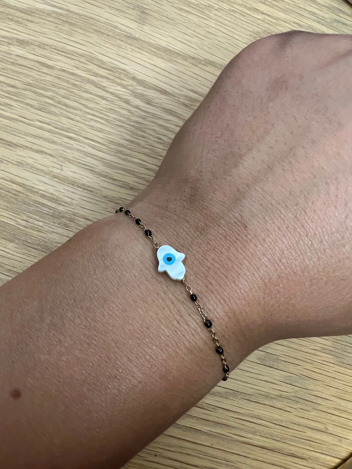 Bracelet Mona Fatma noir
