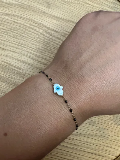 Bracelet Mona Fatma noir