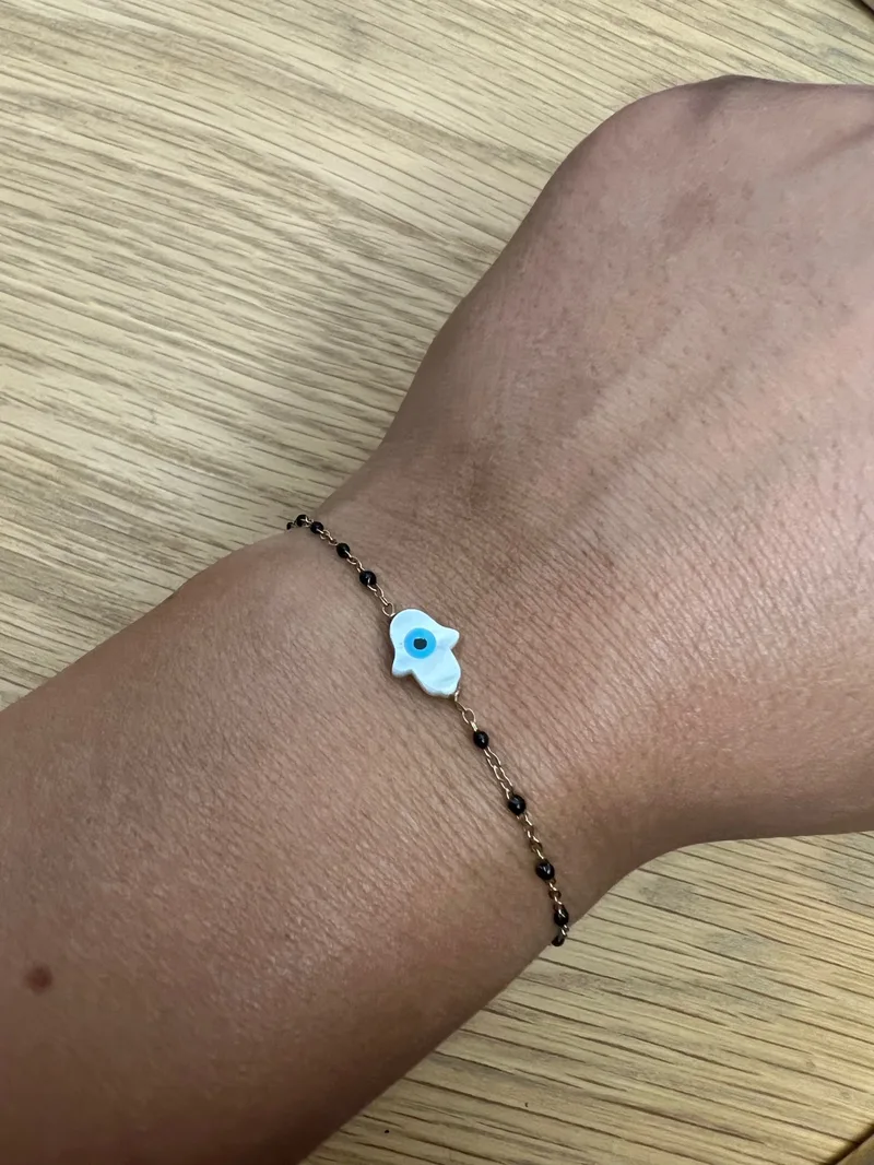 Bracelet Mona Fatma noir