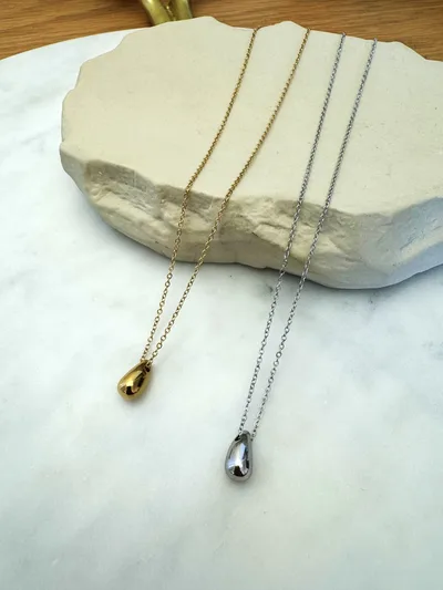 Collier Claudie (doré ou argenté)