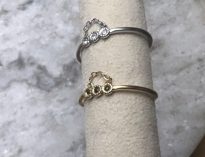 Bague ajustable Élisabéthe