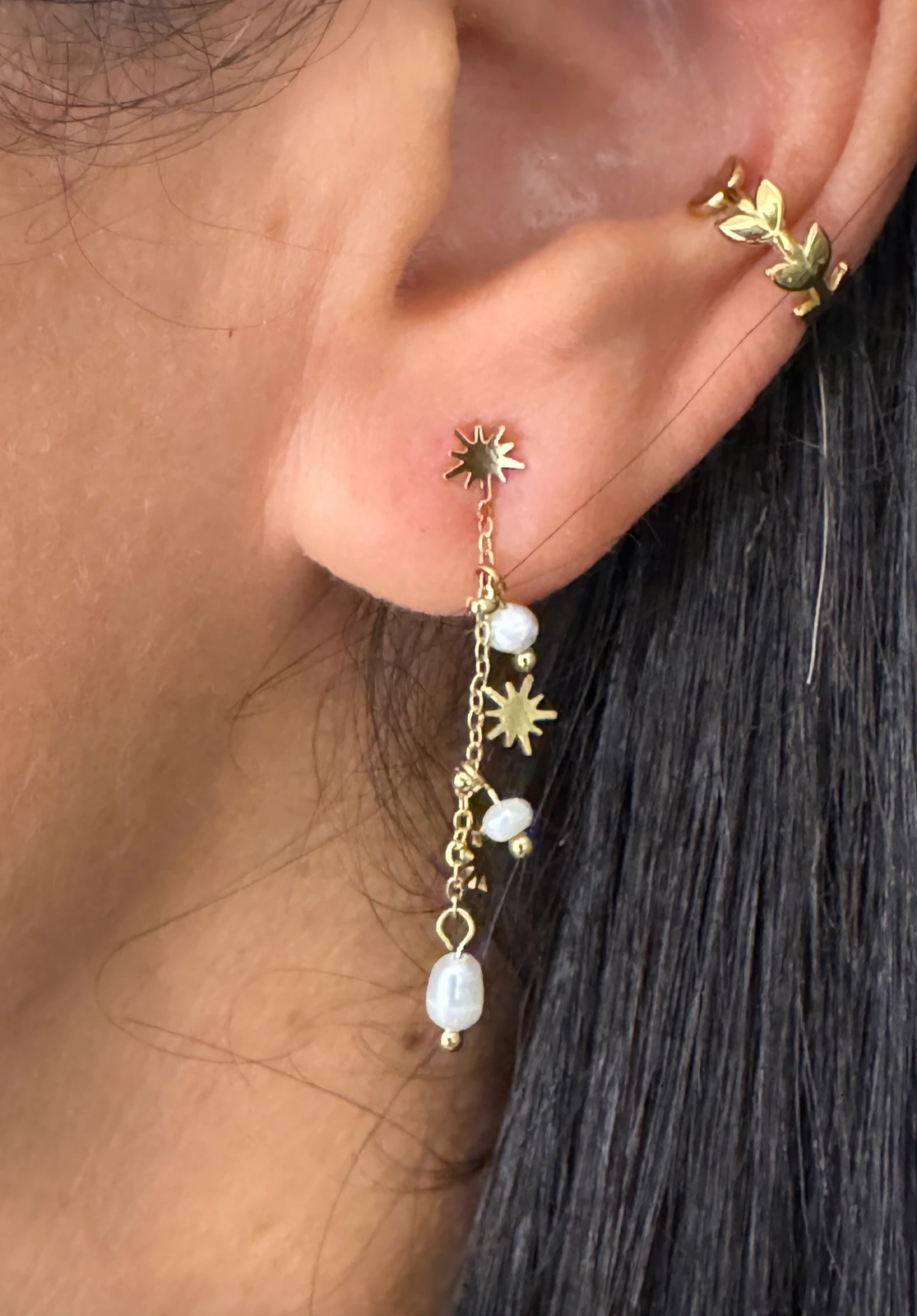 Paire de boucles  d’oreilles Léonie