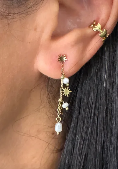 Paire de boucles  d’oreilles Léonie