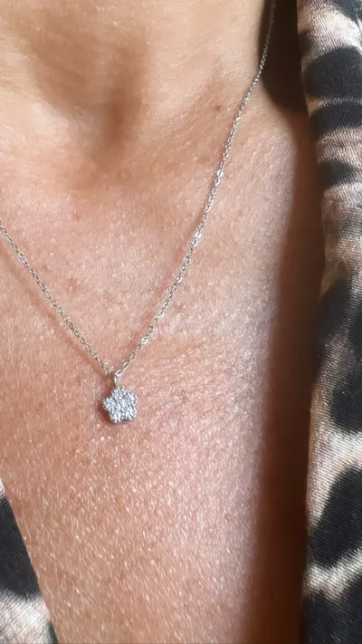 Collier argenté Ella