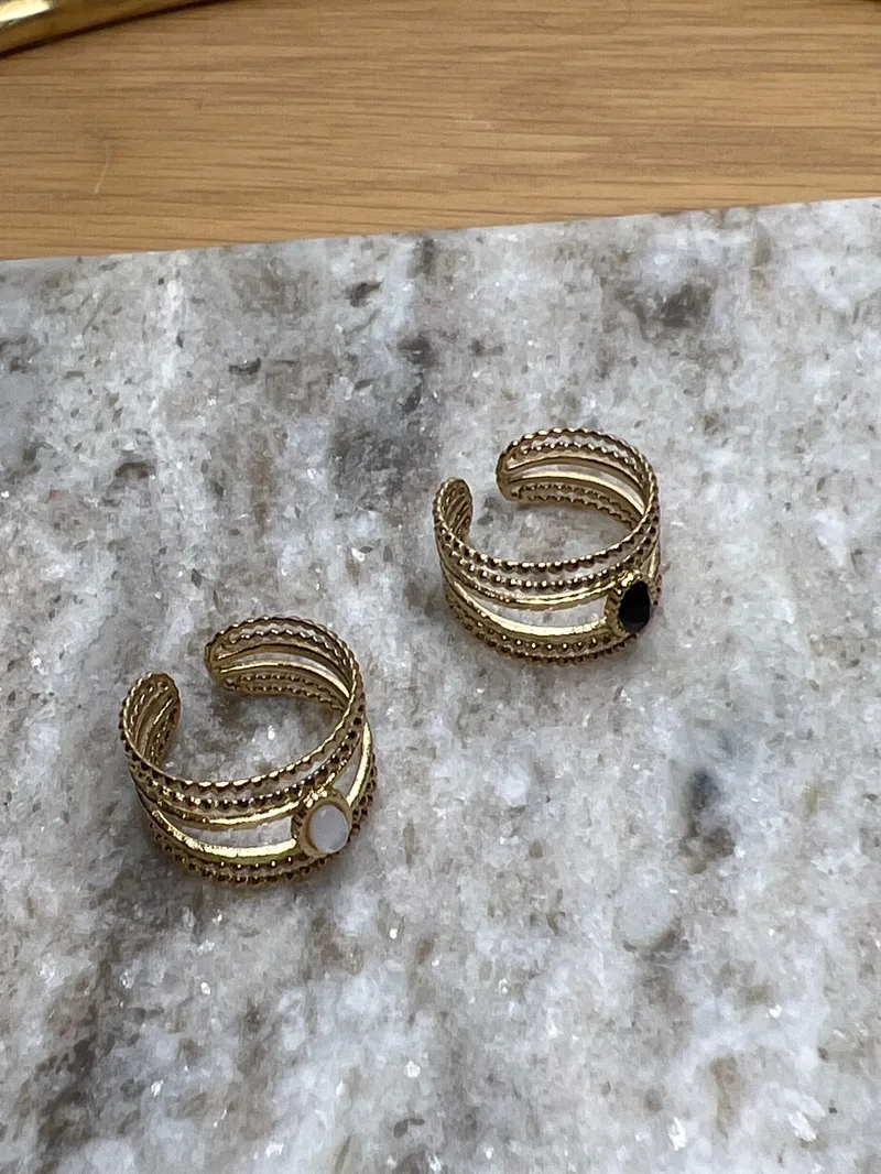 Bague ajustable Rosaria