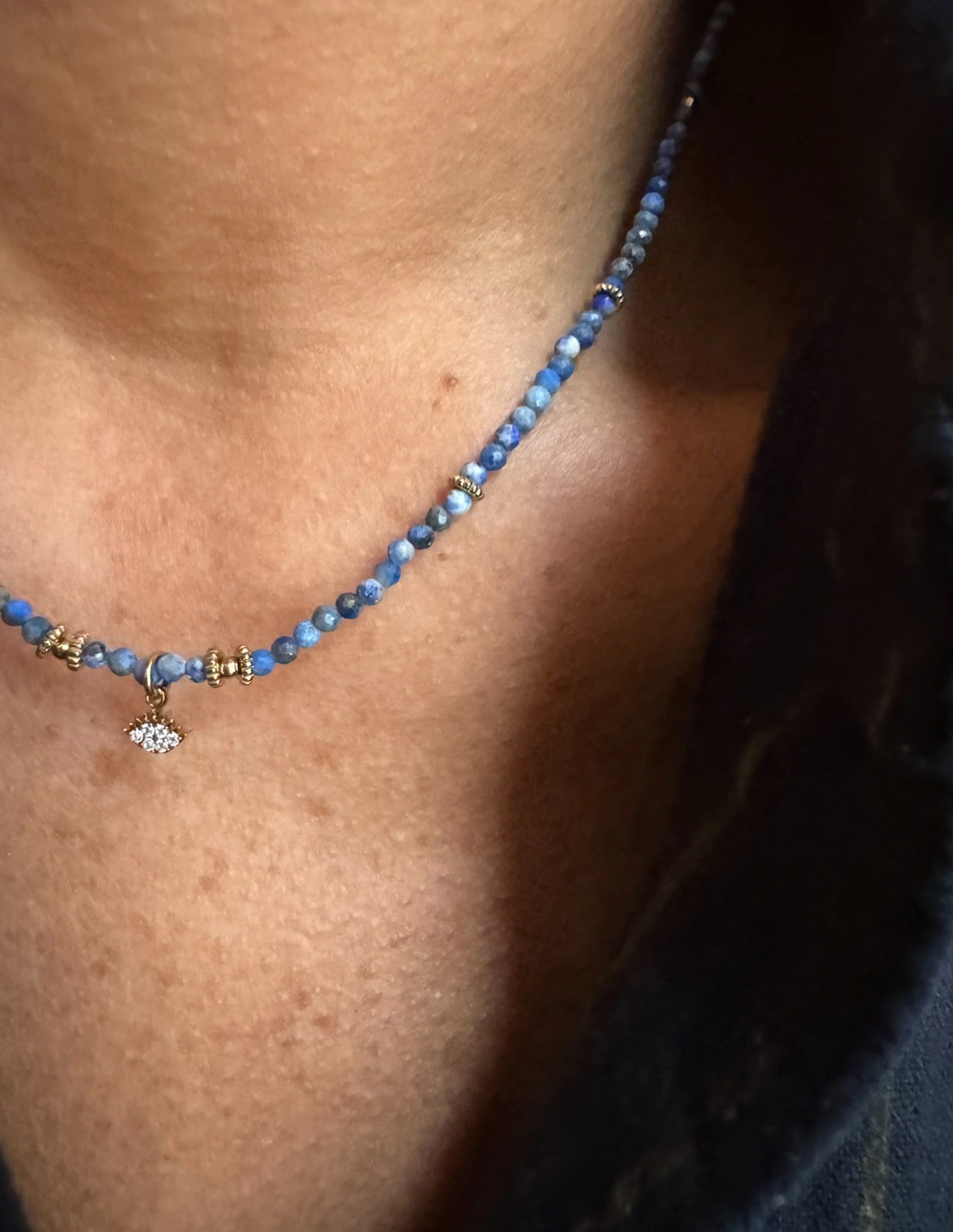 Collier Elsa (pierre naturelle)